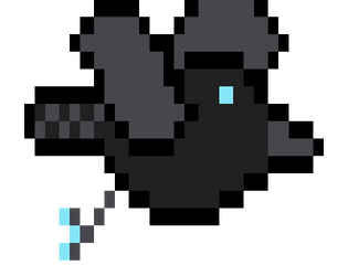 Bird pixel art