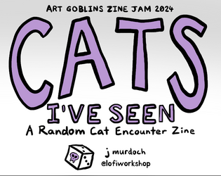 Cats I've Seen - A Random Cat Encounter Zine  