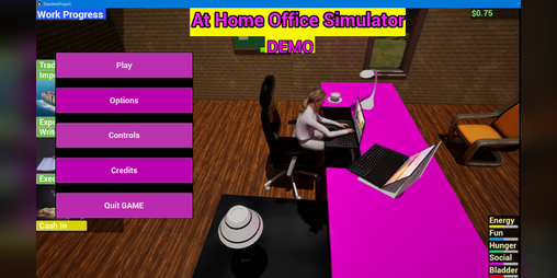At Home Office Simulator Demo - StezaRock Studio - Itch.io
