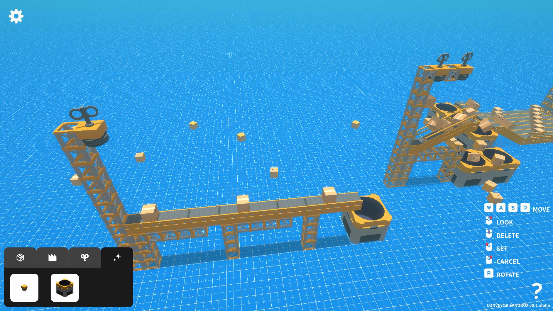 Conveyor Sandbox