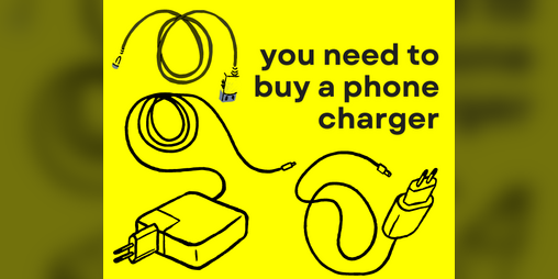 Cover image for you need to buy a phone charger