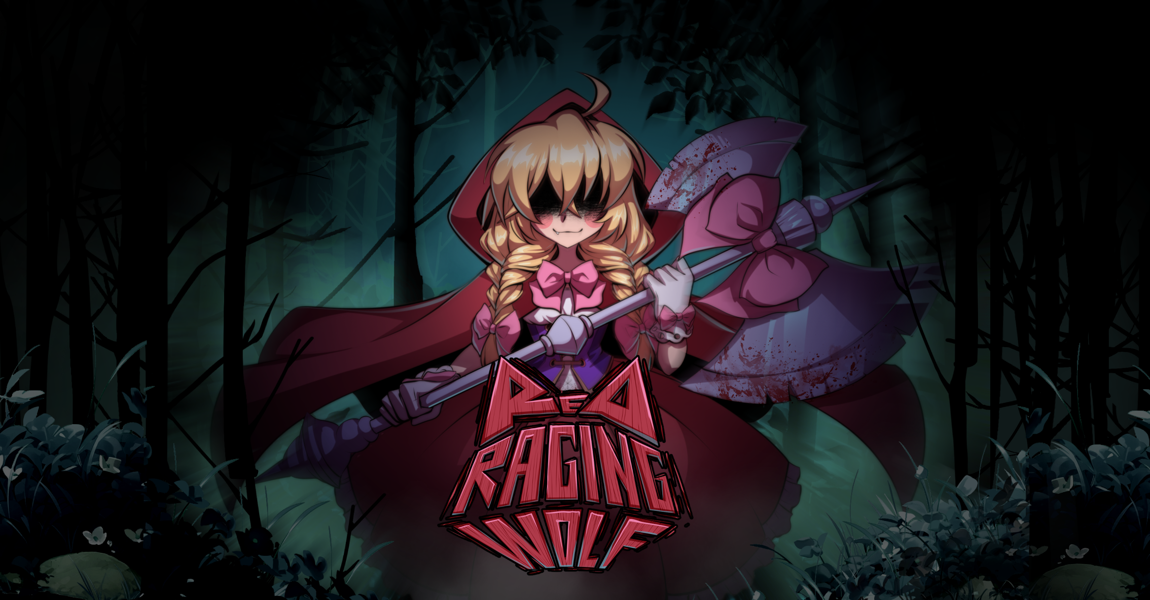 Red Raging Wolf