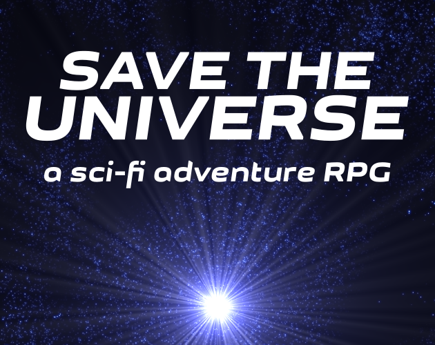 Cover image for Save the Universe