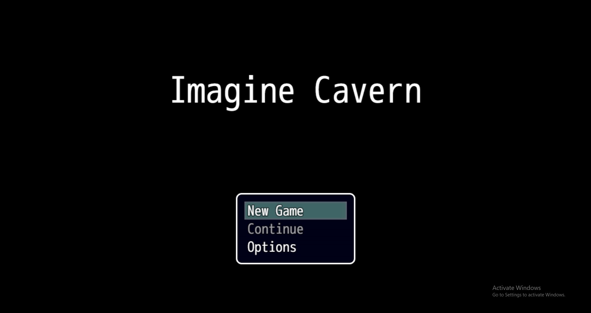 Cover image for Imagine Cavern