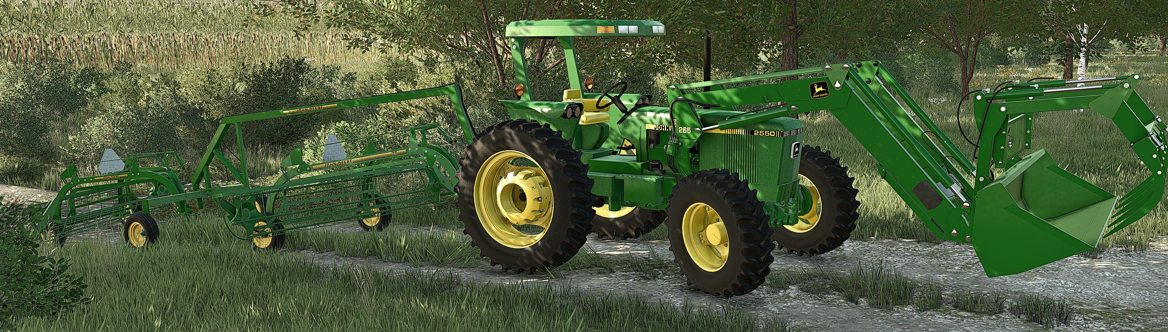 Cover image for Deere rake tedder reskin edit