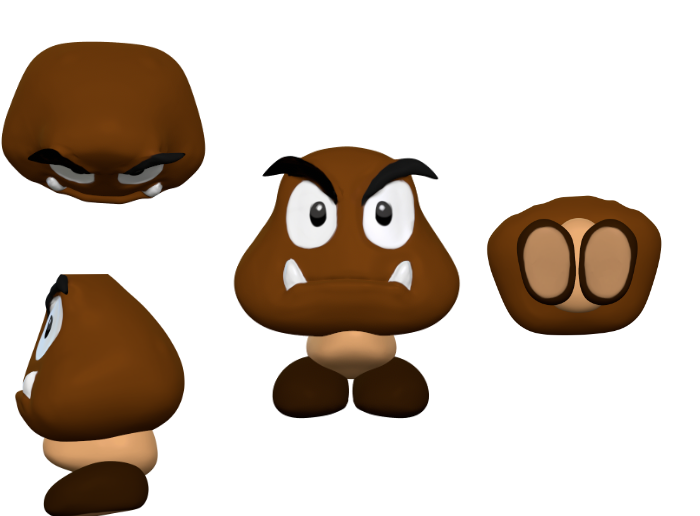 3D Goomba