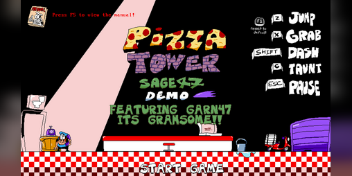 Cover image for pizza tower sage: garnular edition