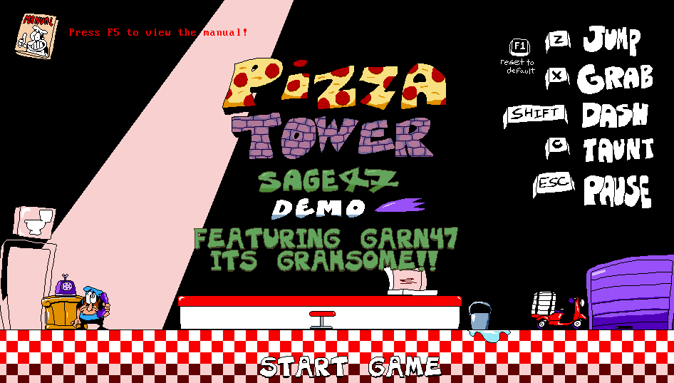 Cover image for pizza tower sage: garnular edition