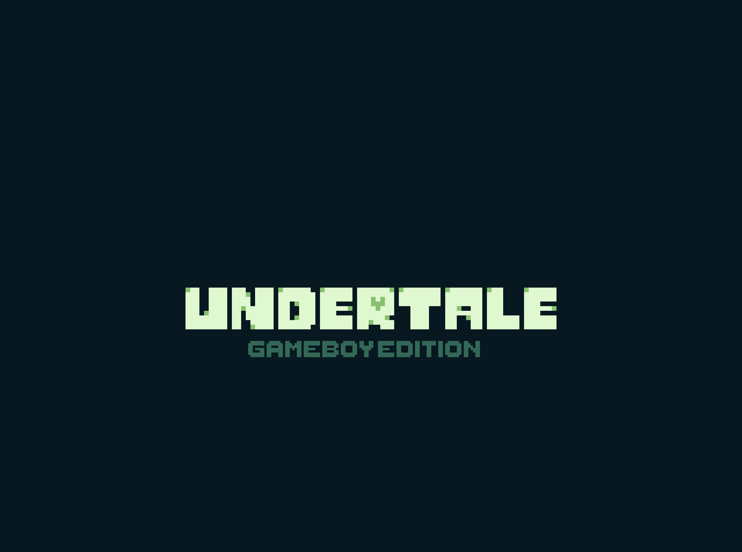 UNDERTALE GB EDITION