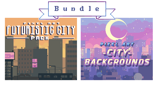 Pixel Art City Bundle