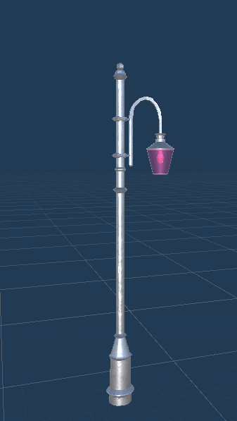 Lamppost in Unity