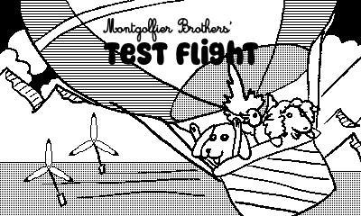 Montgolfier Brothers' Test Flight