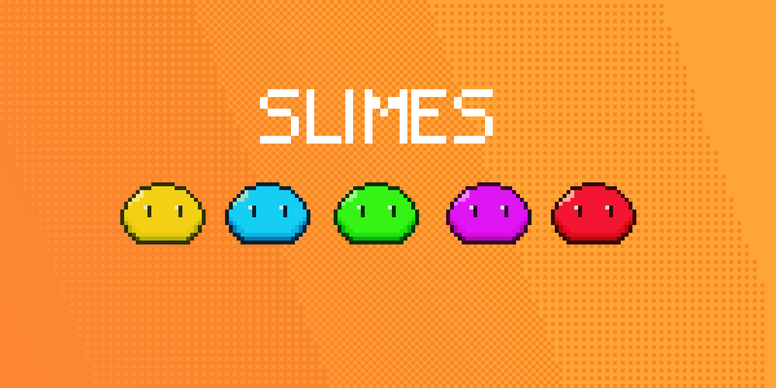 Free Slimes with Animation Assets (32X32)