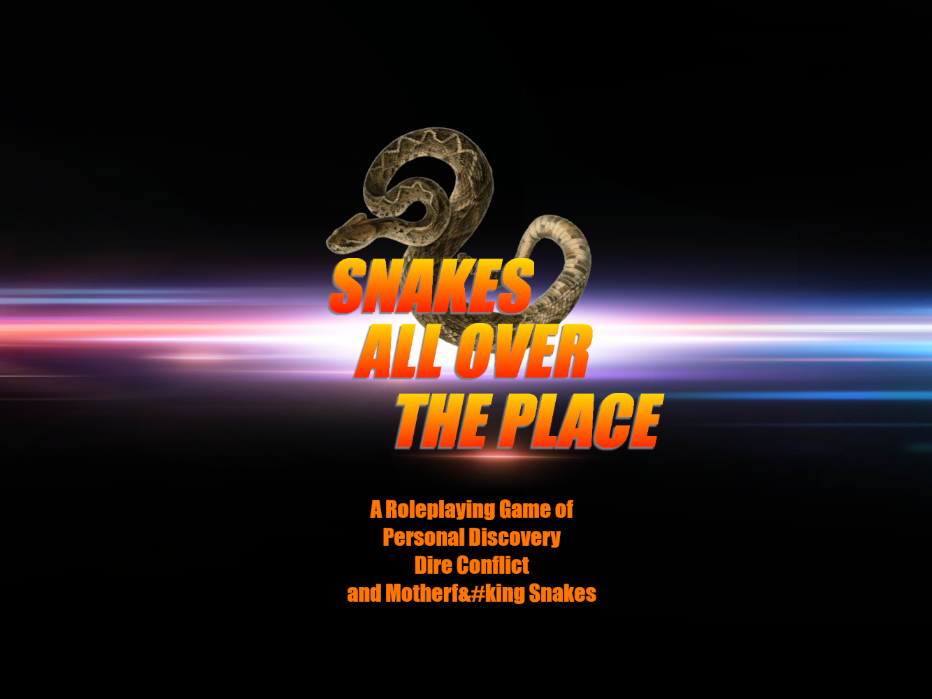 Cover image for Snakes All Over the Place