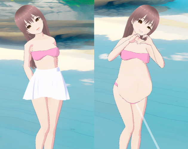 Cover image for Inflate Your Cute Beach Girlfriend