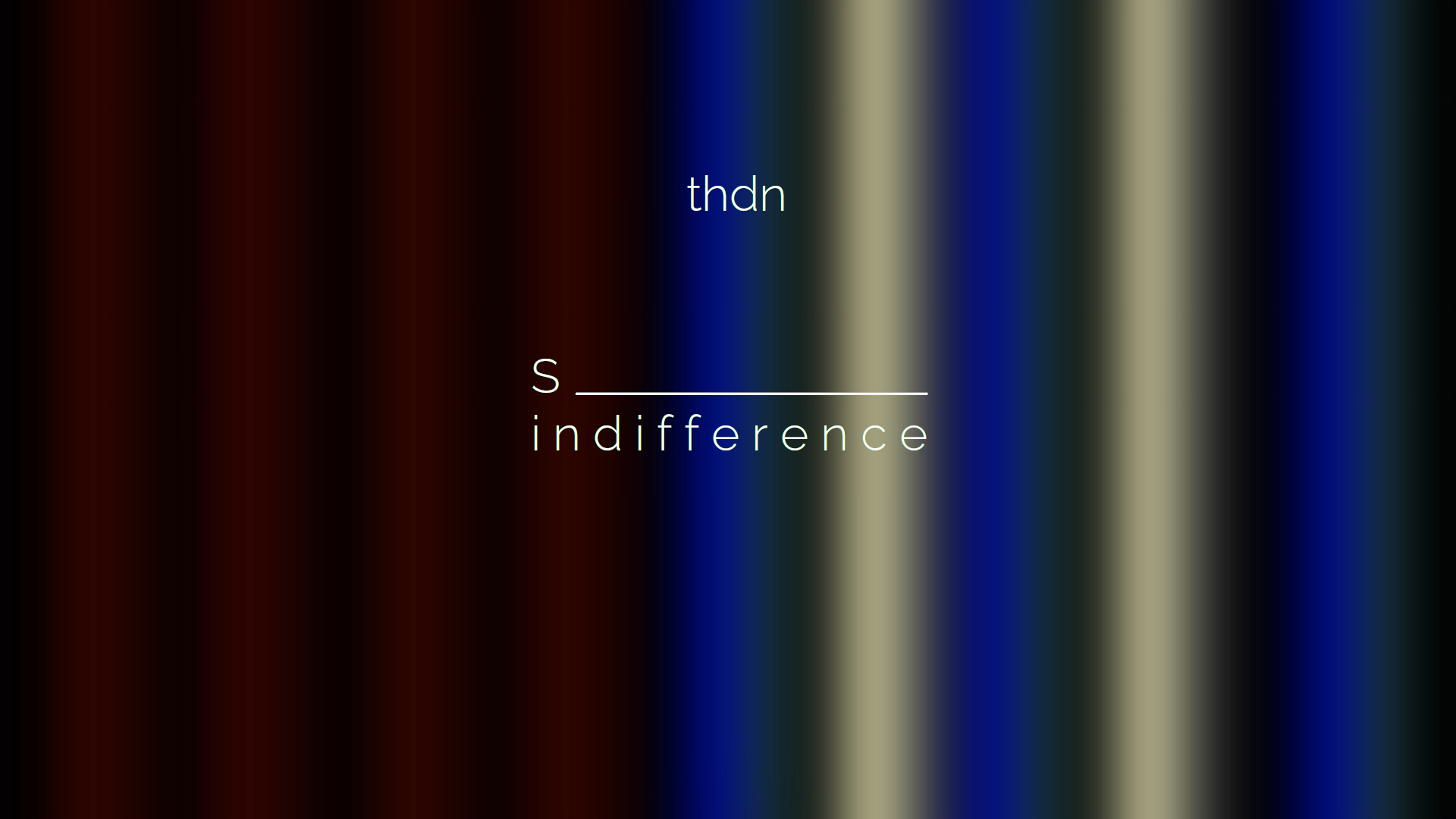 s_indifference