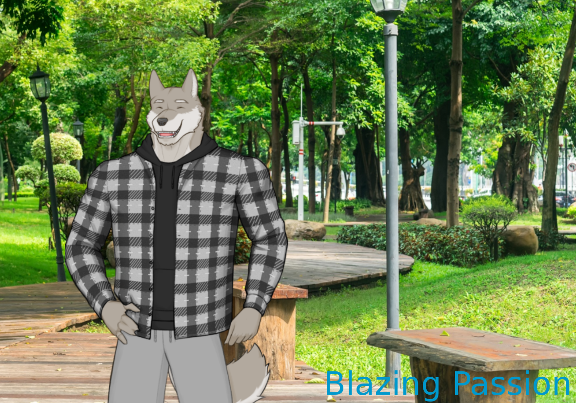 Cover image for Blazing Passion