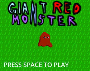 Giant Red Monster