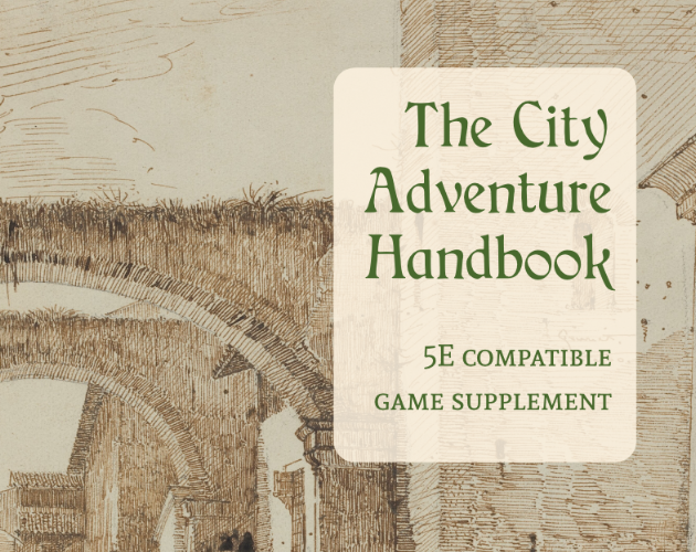 The City Adventure Handbook (5E)