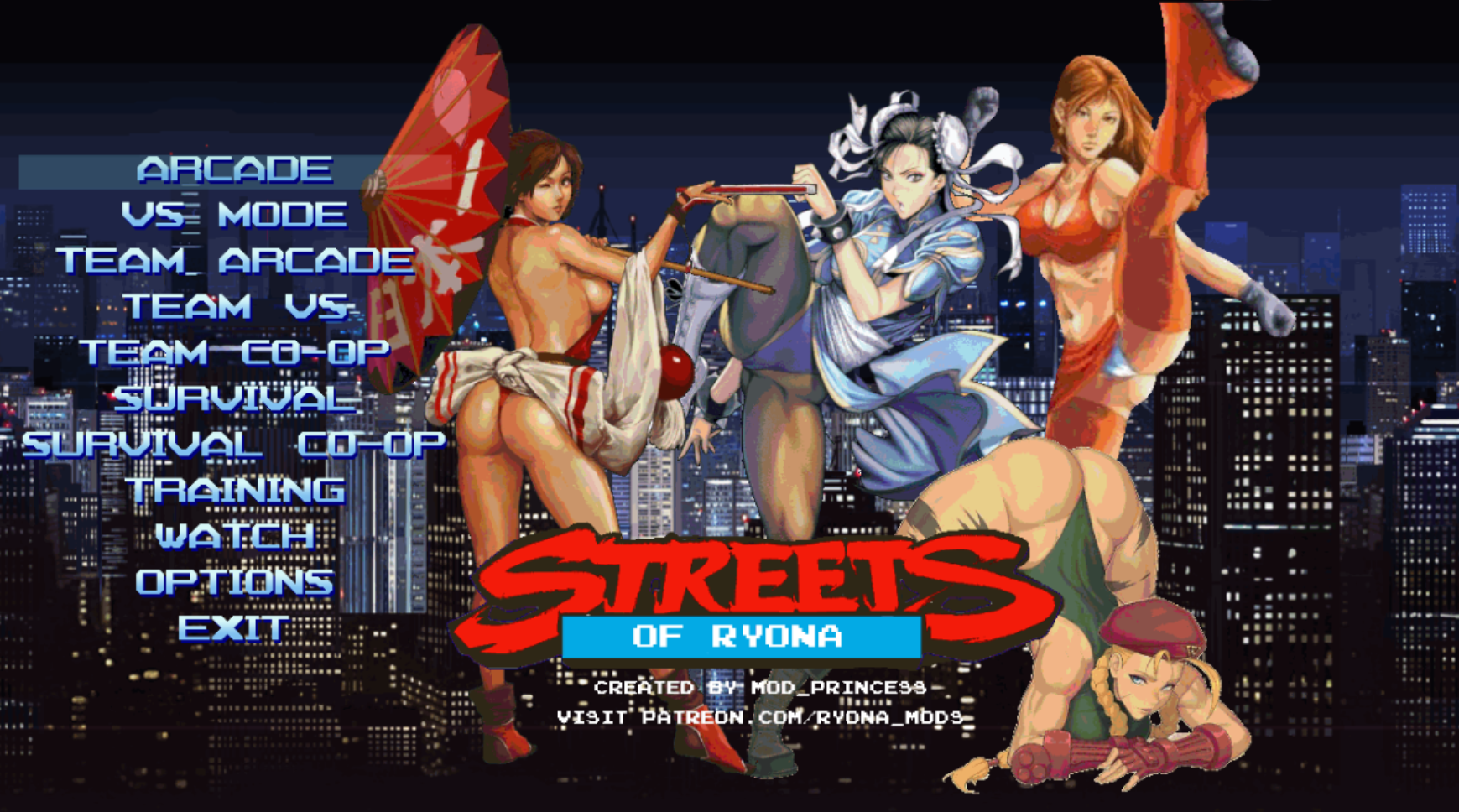 Streets of Ryona ( hentai streets of rage version)