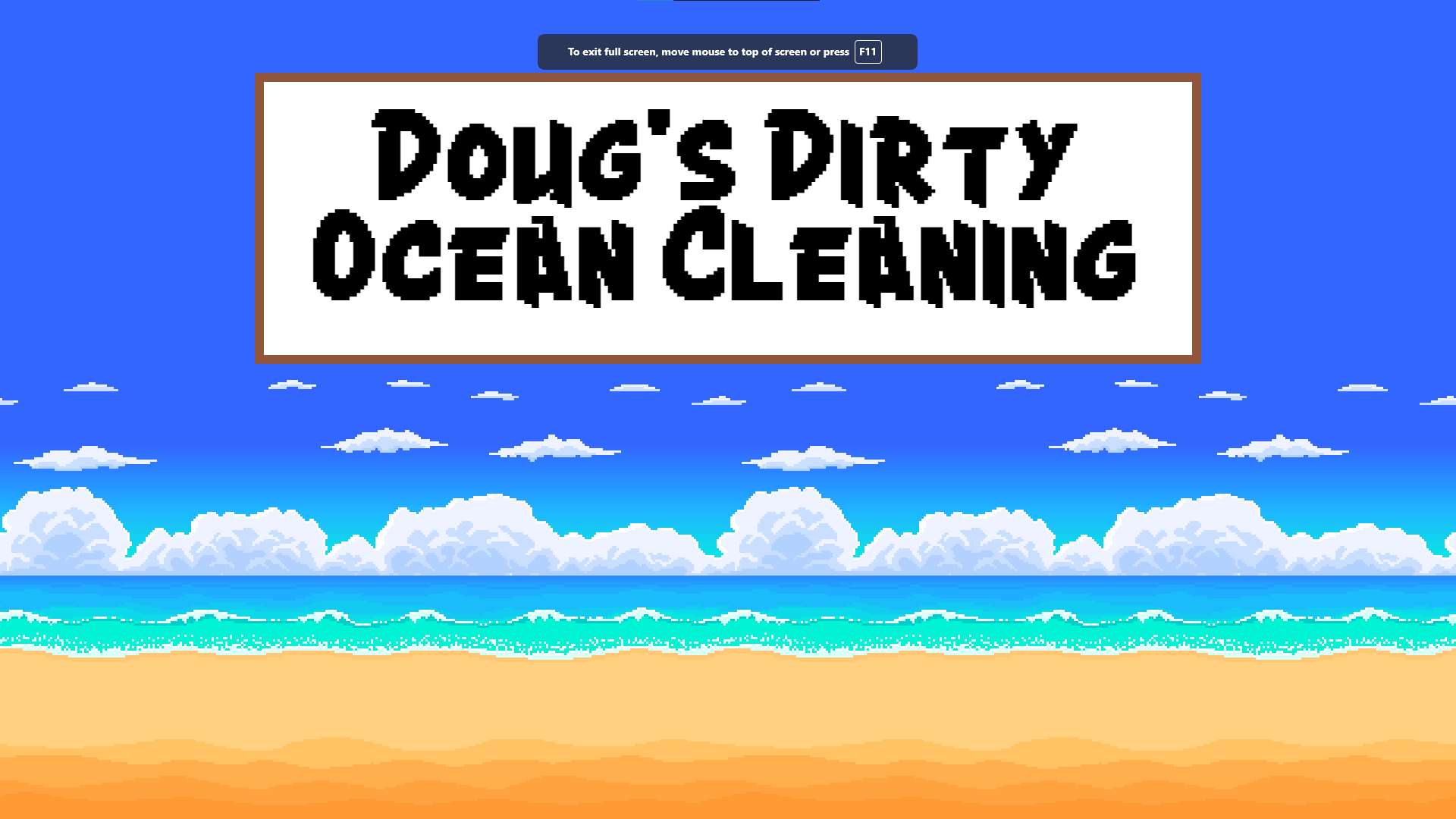 Doug's Dirty Ocean Cleaning