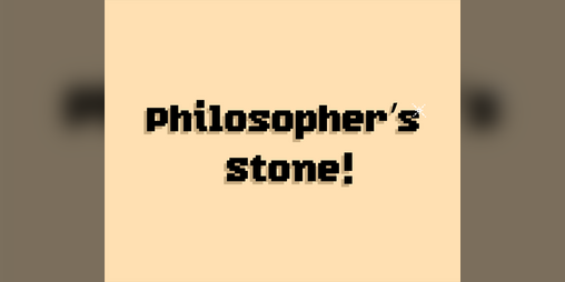 Cover image for Philosopher's Stone!