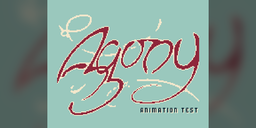 Cover image for Agony GB - animation test