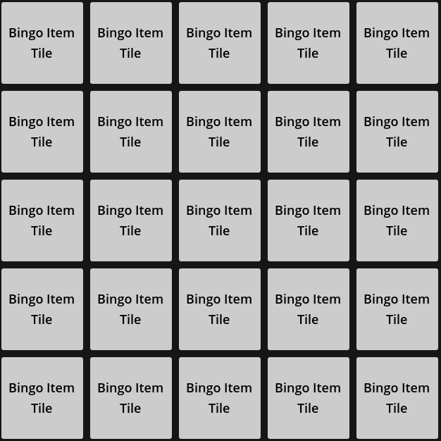 Bingo randomizer by pikkufighter
