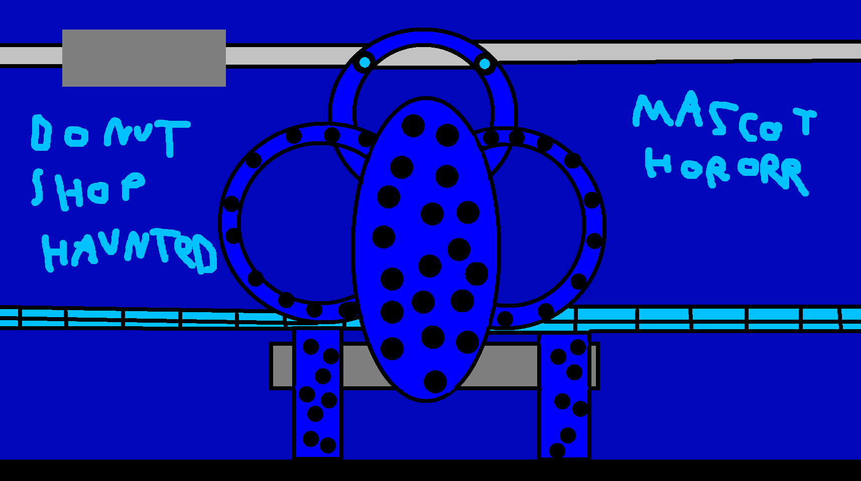 haunted donut facility escape cover