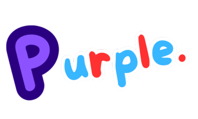 Purple.