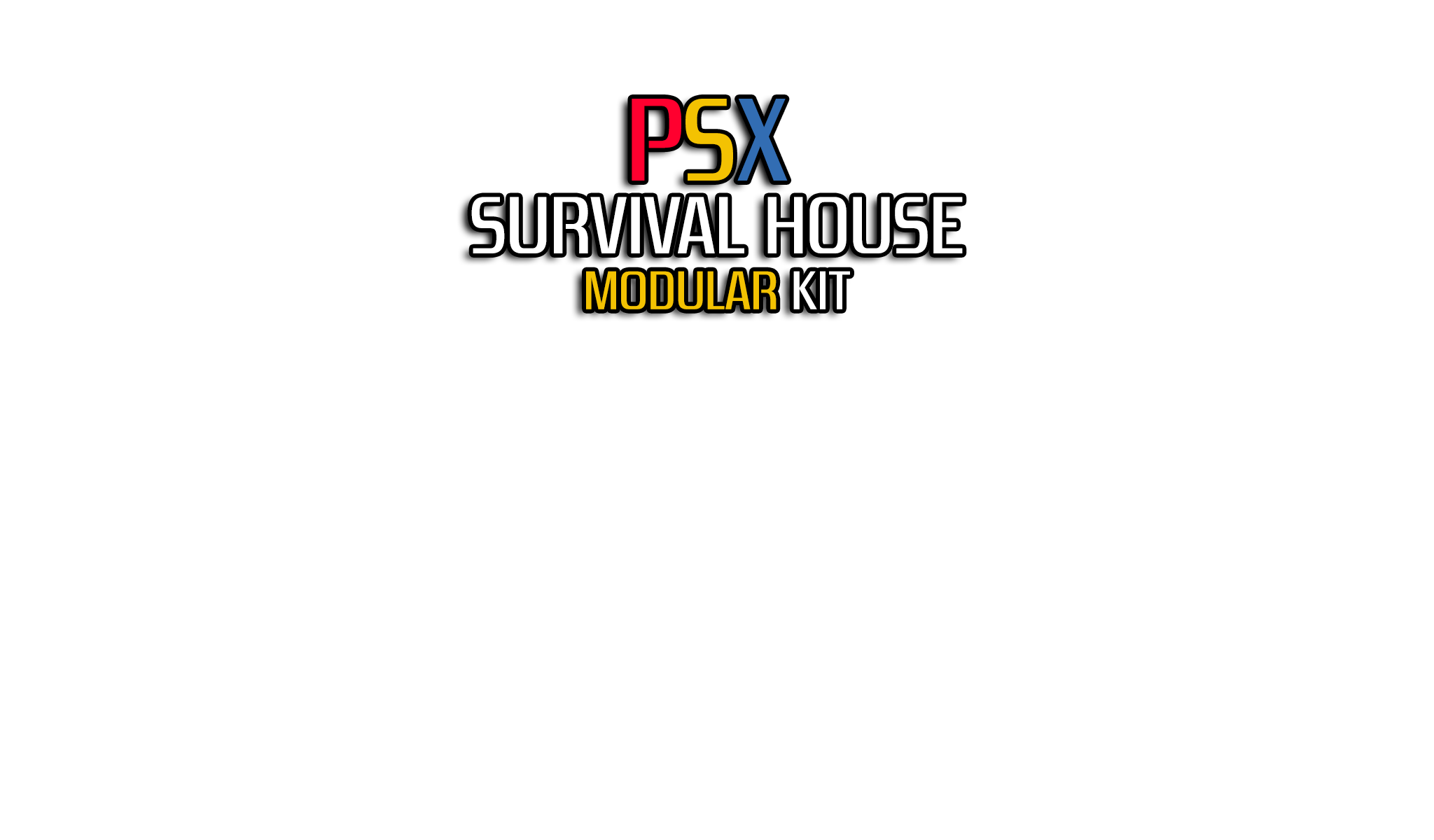 PSX Assets - Modular Survival House