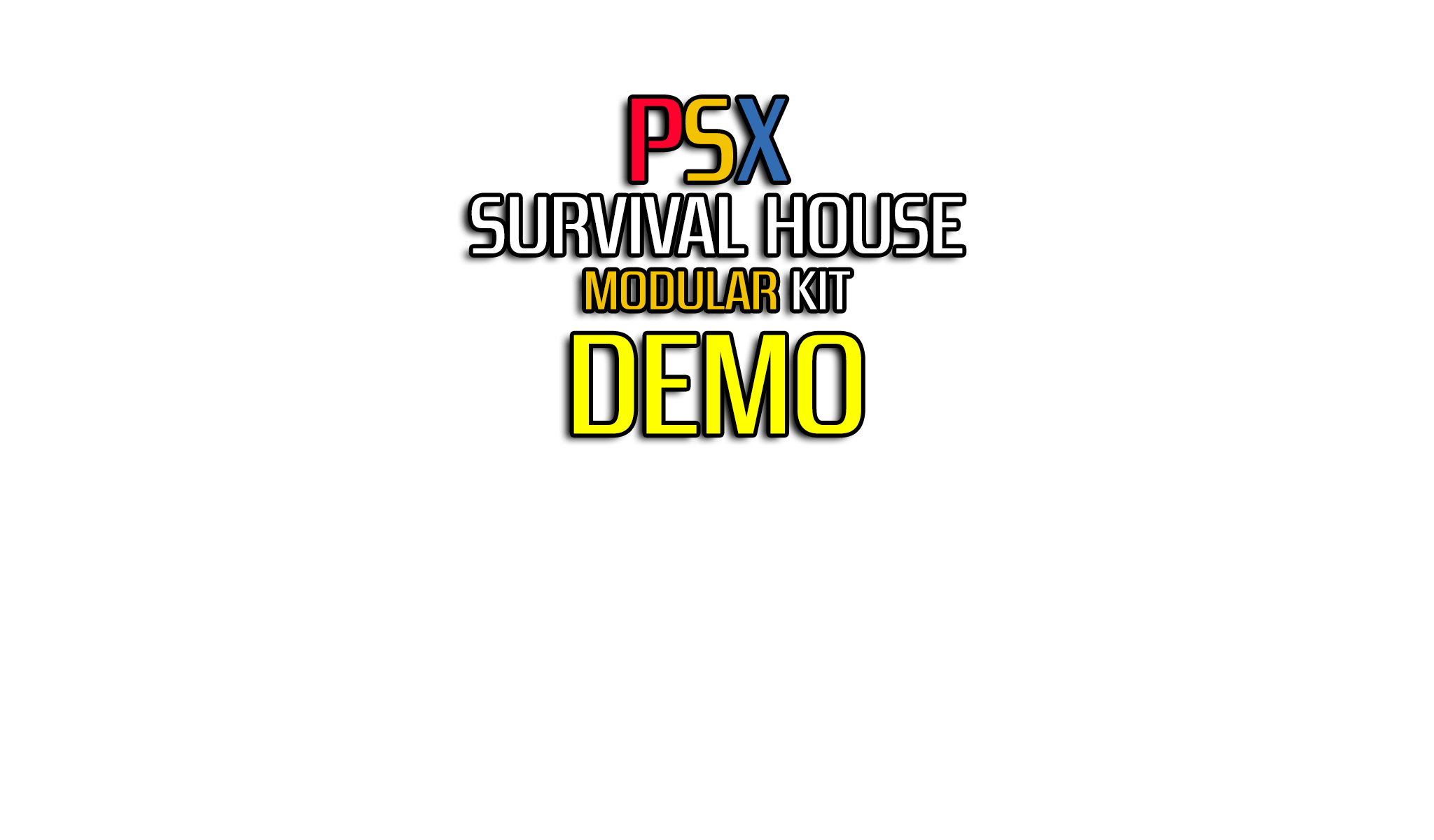 PSX Assets - Modular Survival House DEMO