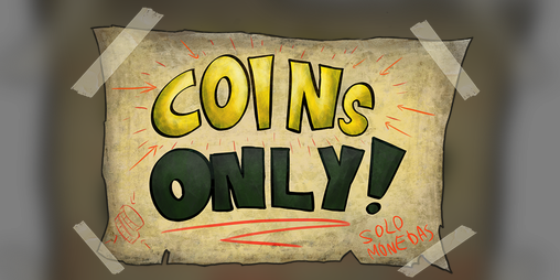 Cover image for Coins Only!