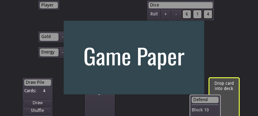 Game Paper