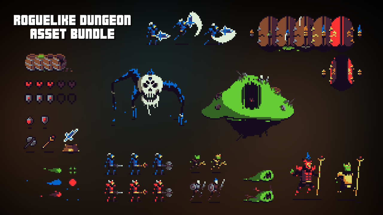 Roguelike Dungeon - Asset Bundle FREE