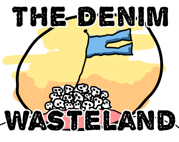 The Denim Wasteland Hexcrawl for NUKED!