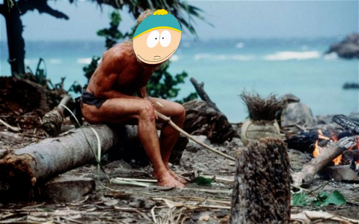 Cartman Castaway