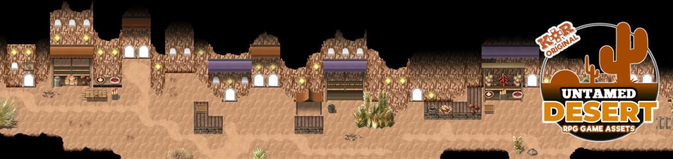 KR Untamed Desert Tileset for RPGs v2!