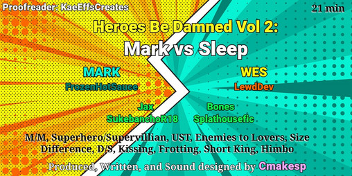 Cover image for Heroes Be Damned Vol 2: Mark vs Sleep