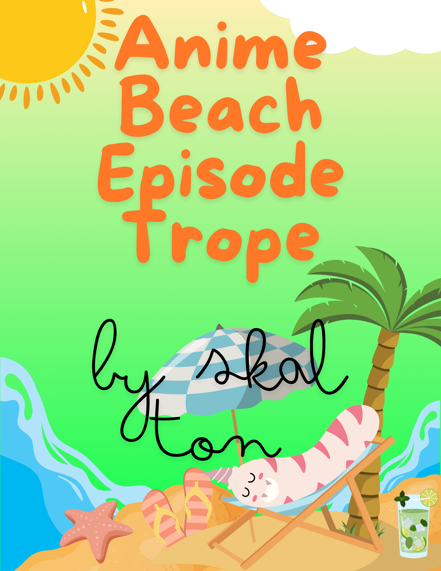 Anime Beach Episode Trope by Skal Ton