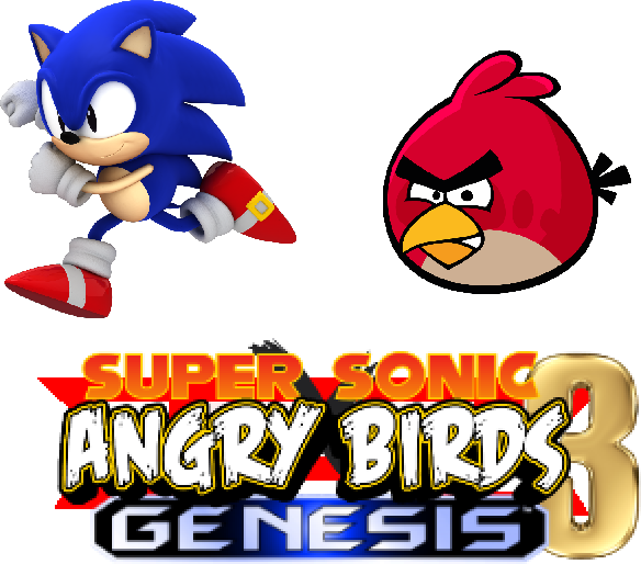 SUPER SONIC X ANGRY BIRDS GENESIS 3