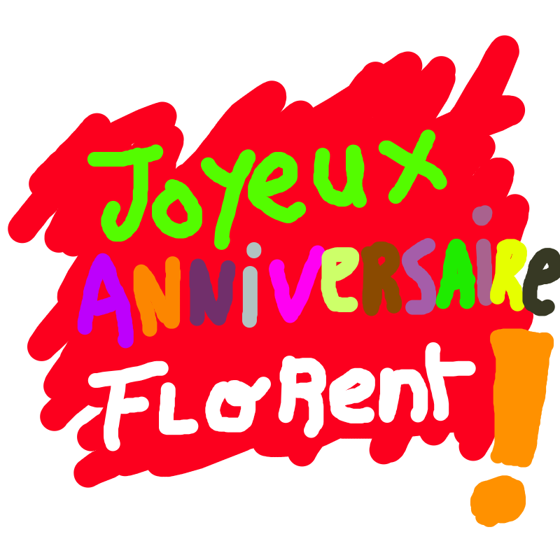 Joyeux Anniversaire Florent, THE GAME