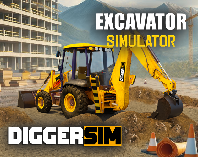 DiggerSim Excavator & Heavy Equipment Simulator VR (Oculus Quest