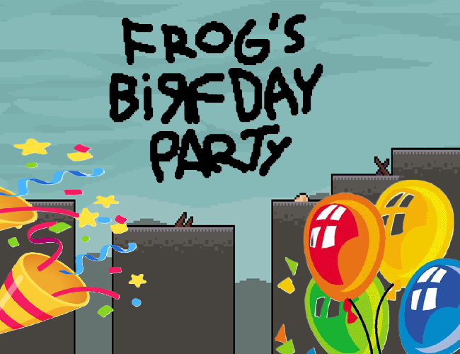 Cover image for Frog's Birthday Party