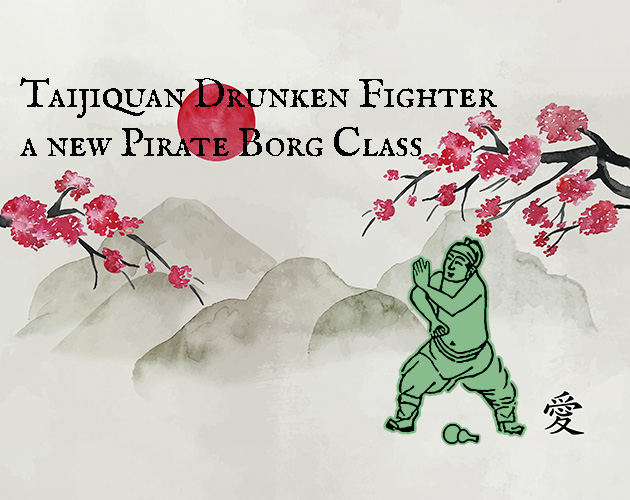 Cover image for Taijiquan Drunken Fighter - Pirate Borg Character Class