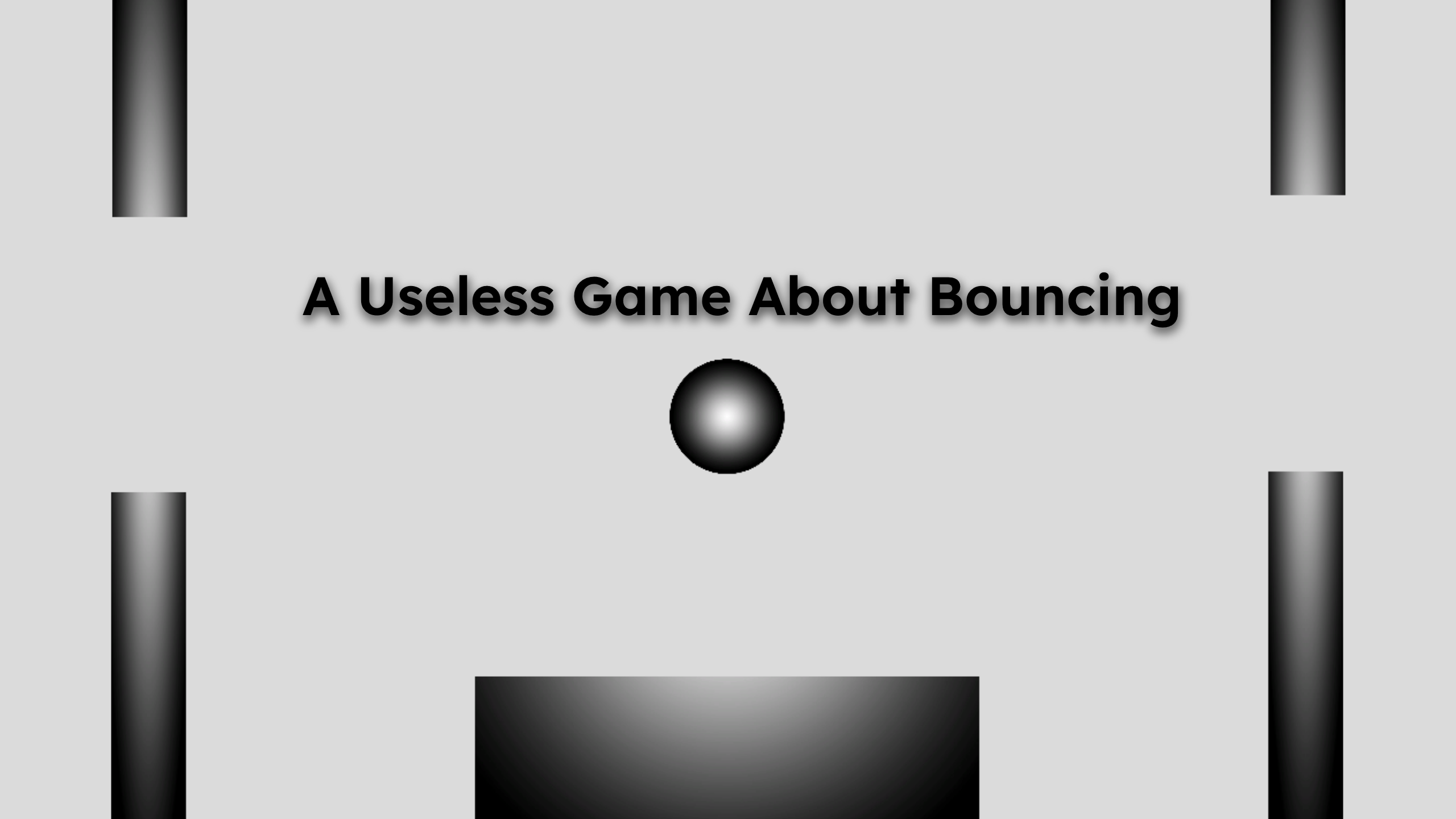 A Useless Game About Bouncing
