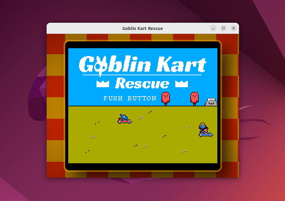 Goblin Kart Rescue under Linux