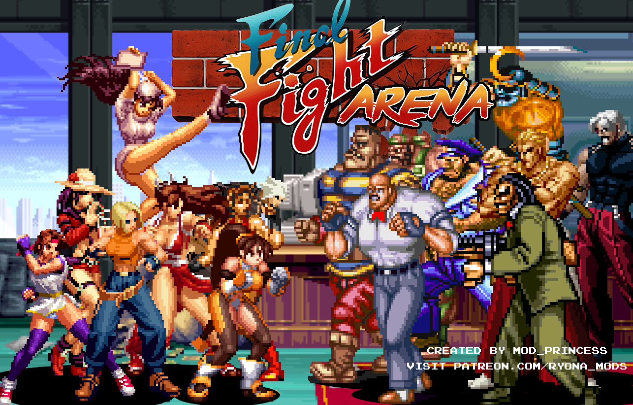 Final Fight Arena (ryona hentai final fight game) by mod_princess