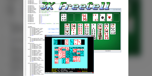 Cover image for 3k FreeCell (Oric)