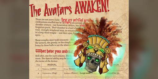 Cover image for The Avatars Awaken